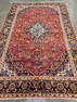 Kashan Hand Woven Rug 6.8 x 10.2 ft