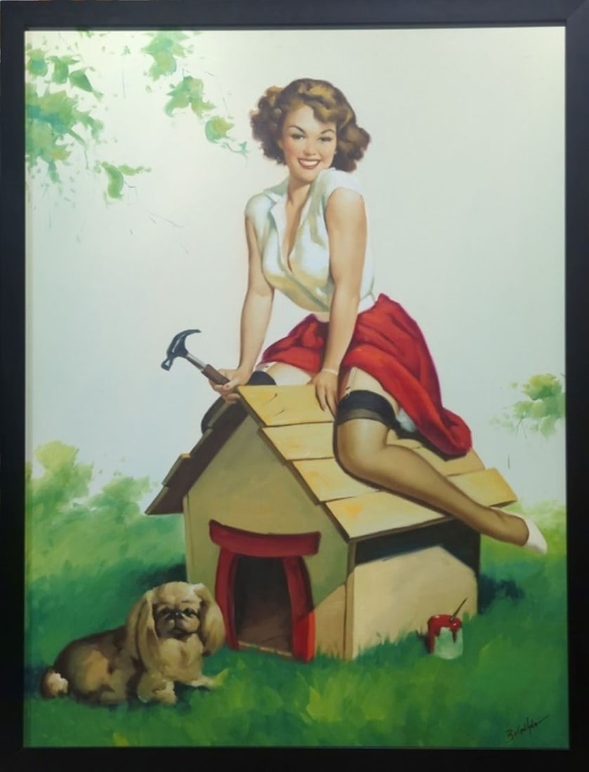 Original in Manner of Joyce Ballentyne 48 x 36" (1 of 9)