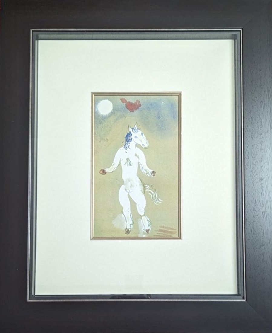 Rare Marc Chagall Photocolor, "A Horse" (1 of 6)