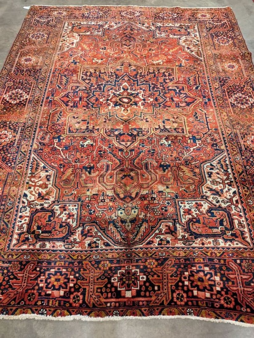 Heriz Hand Knotted Rug 8.5 x 11.2 ft (1 of 8)