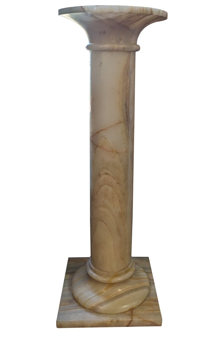Solid Onyx Neoclassic Pedestal 41.5"H (1 of 5)