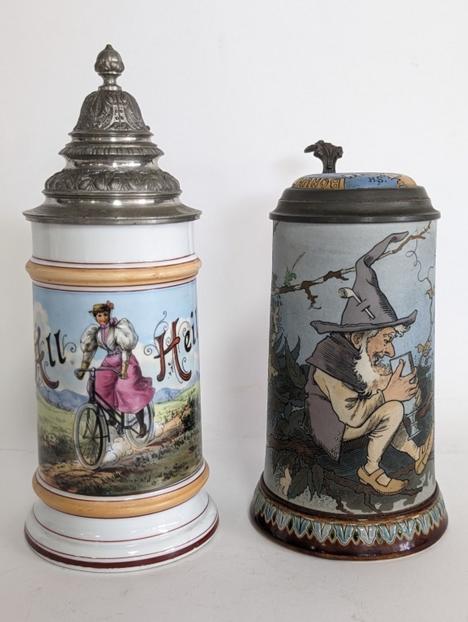 2 - Antique German Steins (1 of 10)