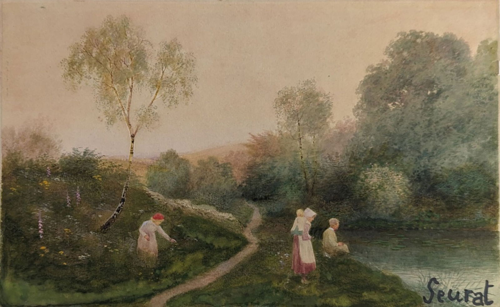 Original in the Manner of Georges Seurat (1 of 5)