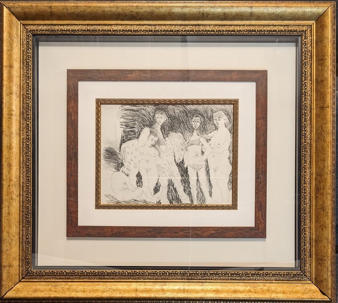Picasso "Plate 15" Intaglio (1 of 6)