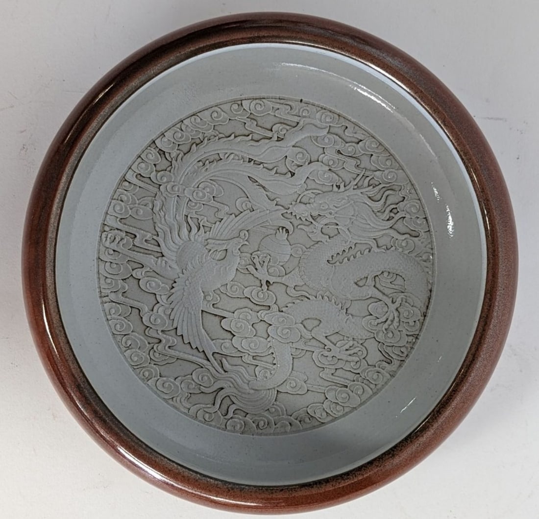 Antique Chinese Phoenix Bowl (1 of 8)