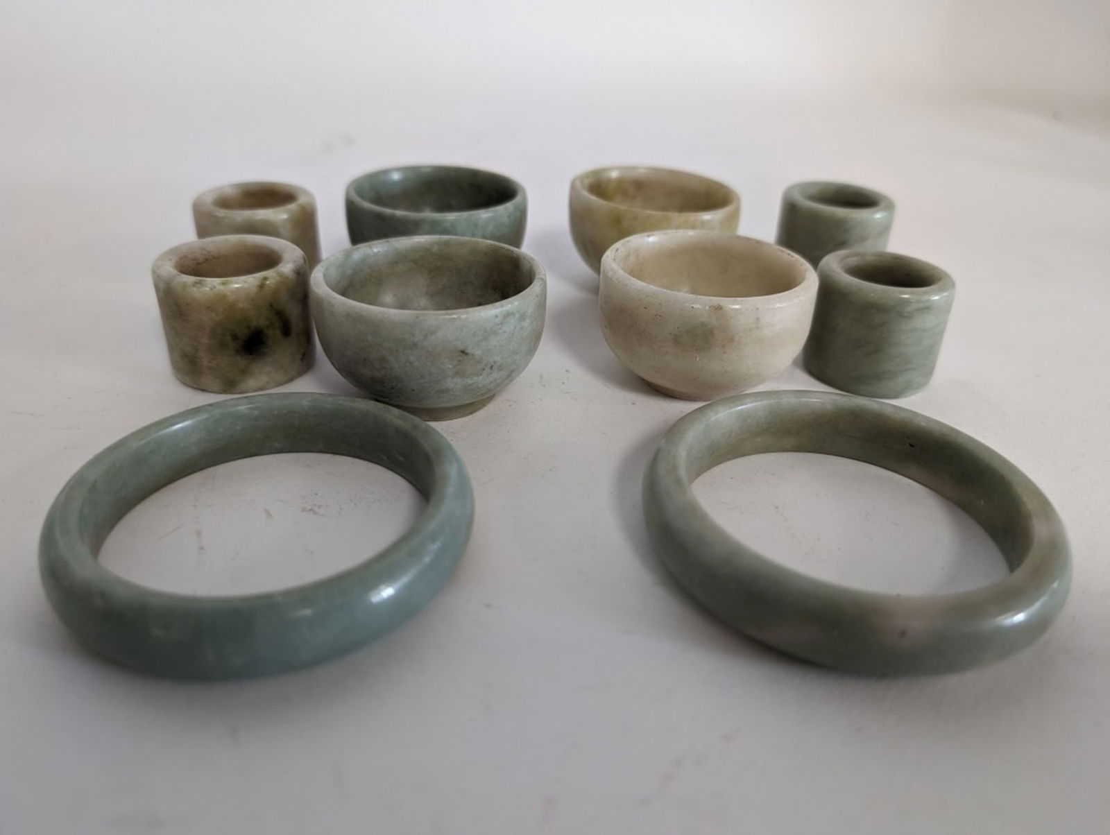 Chinese Stone Cups and Bracelets (1 of 4)