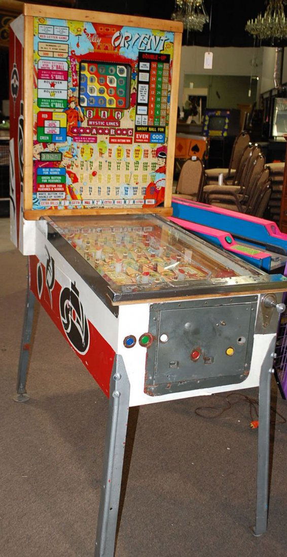 078 BALLY ORIENT VINTAGE PINBALL MACHINE Nov 18, 2012 Aardvark