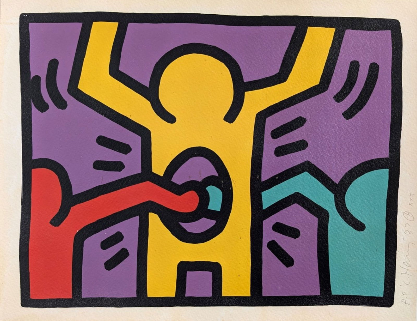 Keith Haring "Pop Shop" 1987 (1 of 8)