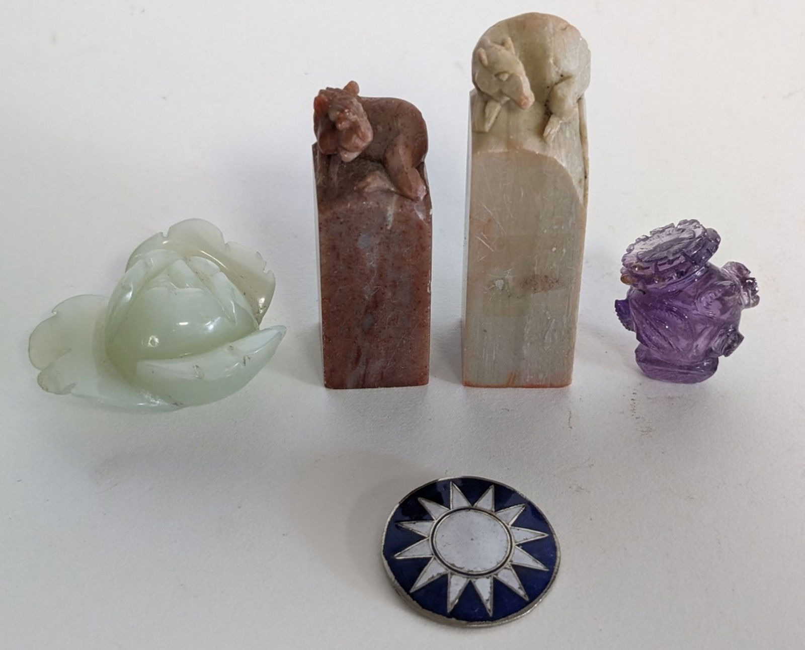 Antique Chinese Carved 5 Pieces (1 of 7)