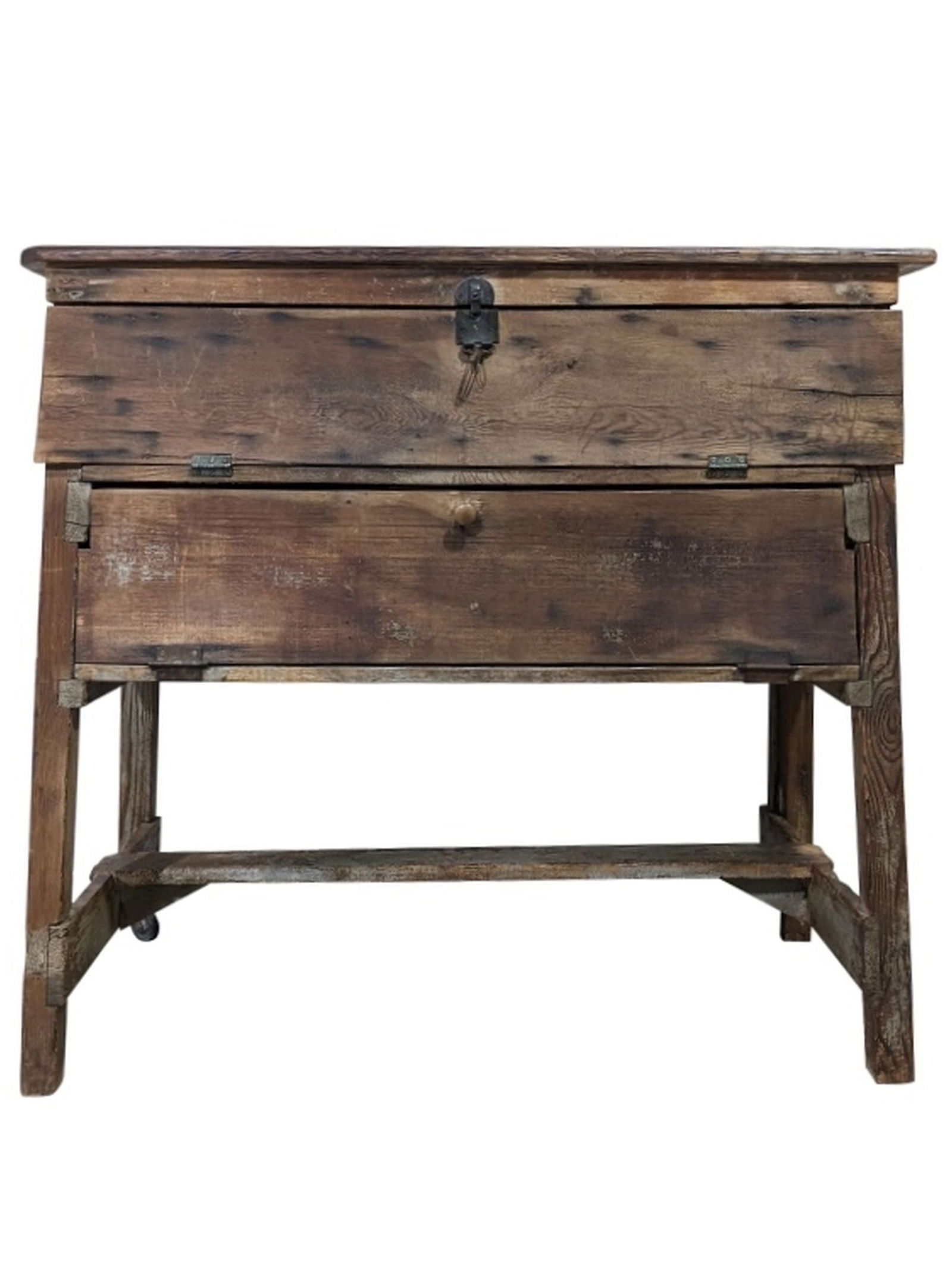 Antique Primitive Farm Cabinet (1 of 7)