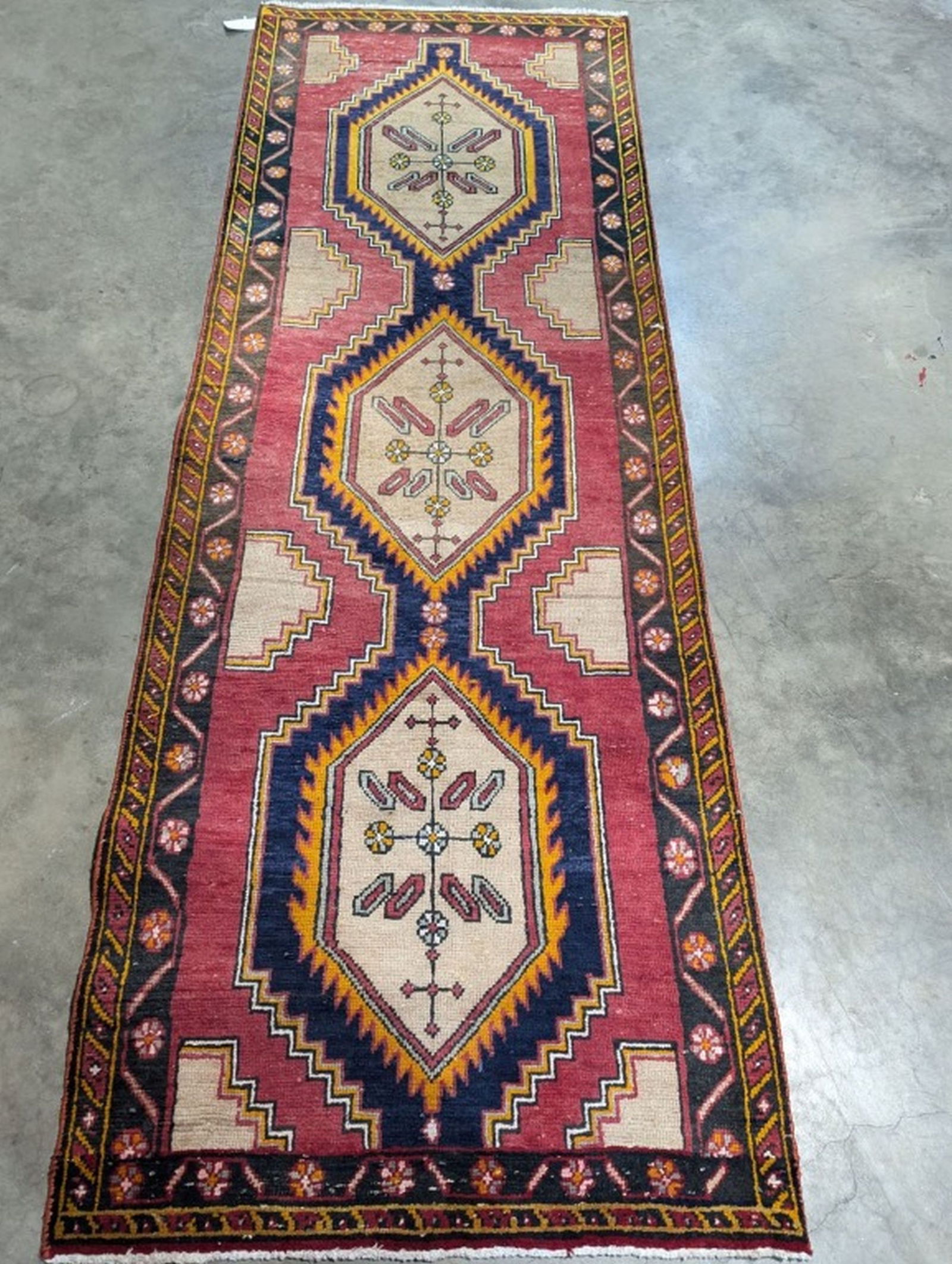 Karajeh Hand Woven Runner Rug 3.2 x 9.3 ft (1 of 6)