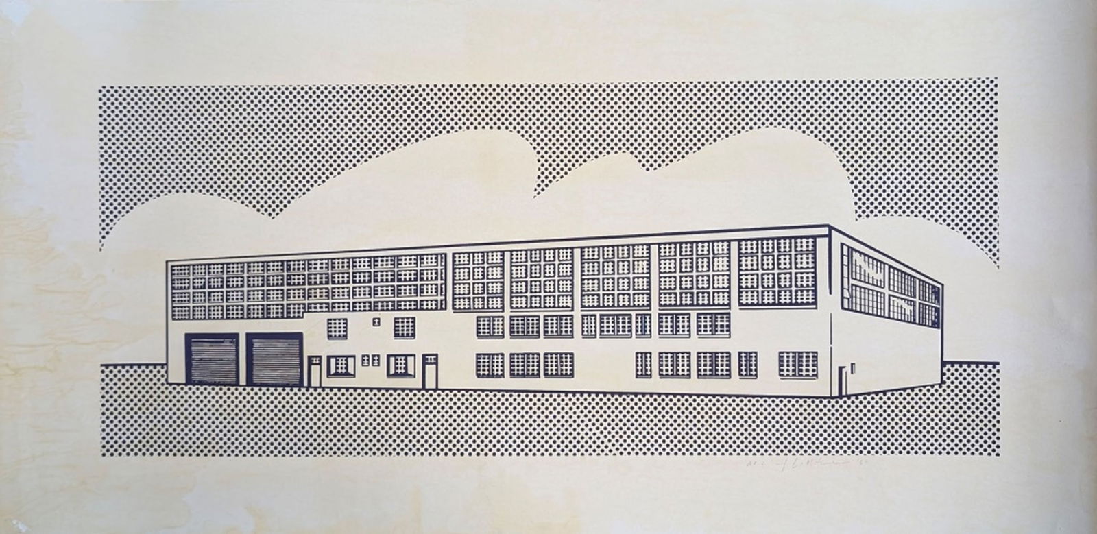 Roy Lichtenstein "Real Estate" Lithograph, Signed (1 of 7)