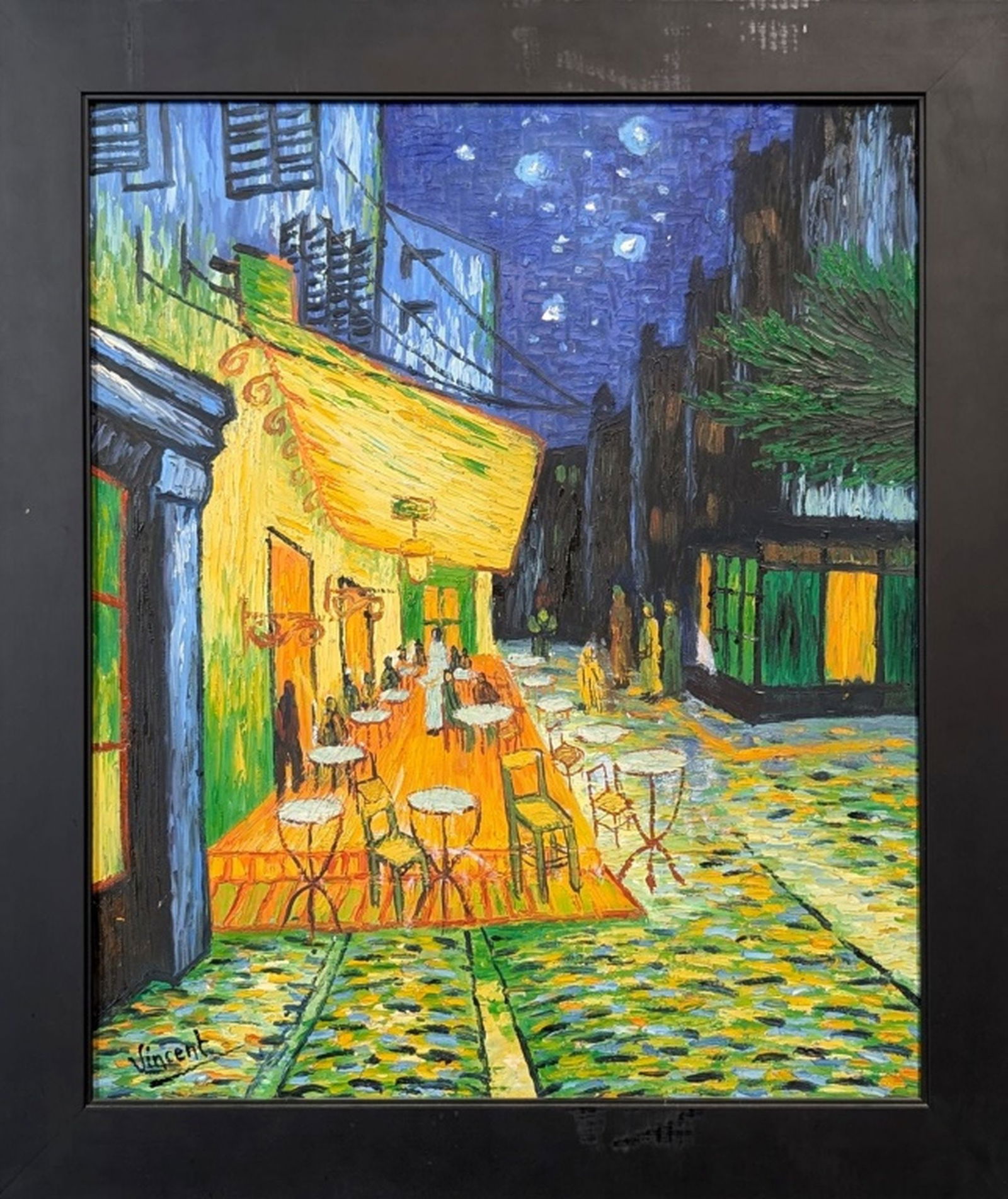 Original in Manner of Vincent Van Gogh, 24 x 20" (1 of 5)