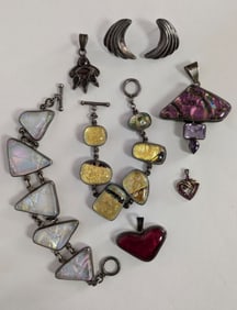 Sterling Bracelets, Pendants, Earrings