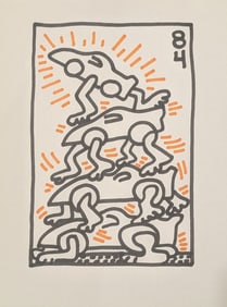 Original After Keith Haring "The Harmonic Tower"