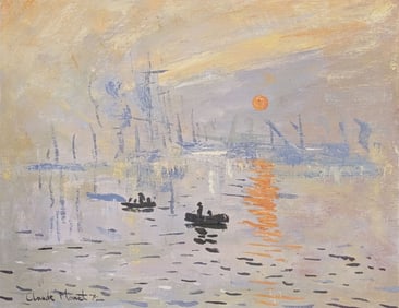 Original in the Manner of Claude Monet