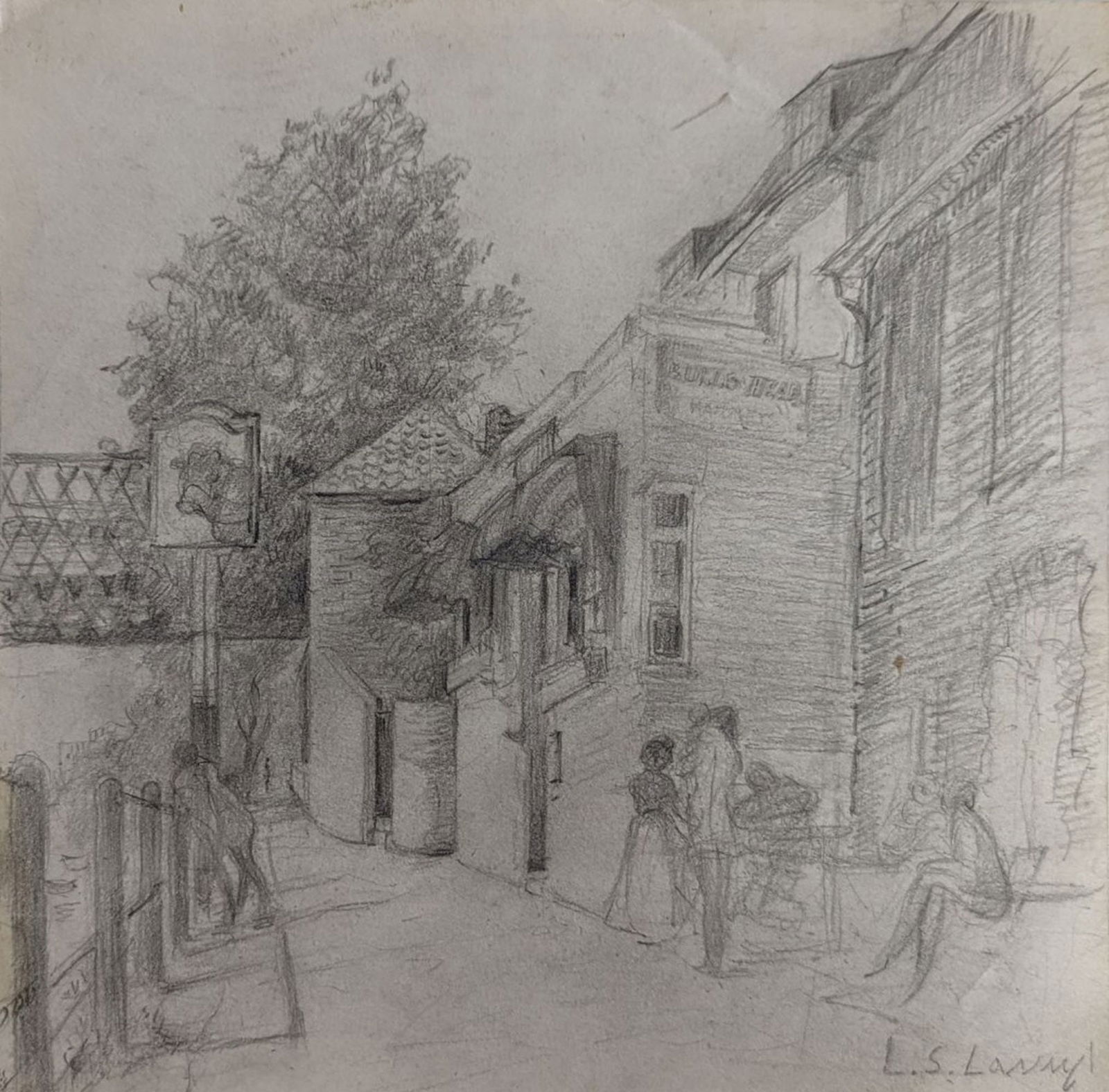 Original in the Manner of L. S. Lowry (1 of 5)