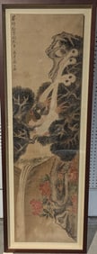 Jiang Tingxi , Qing Dynasty Era, Painting 61 x 21