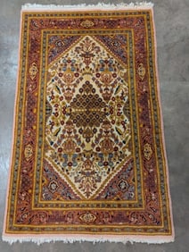 Fine Egyptian Hand Knotted Rug 3.8 x 5.7'