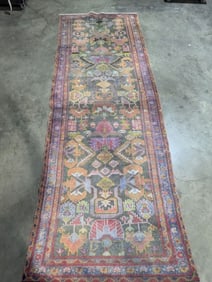 Azarbaijan Hand Woven Runner Rug 3.7 x 10.1'