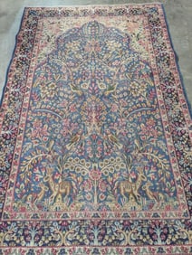 Kerman Hand Woven Rug 5 x 7.10 ft