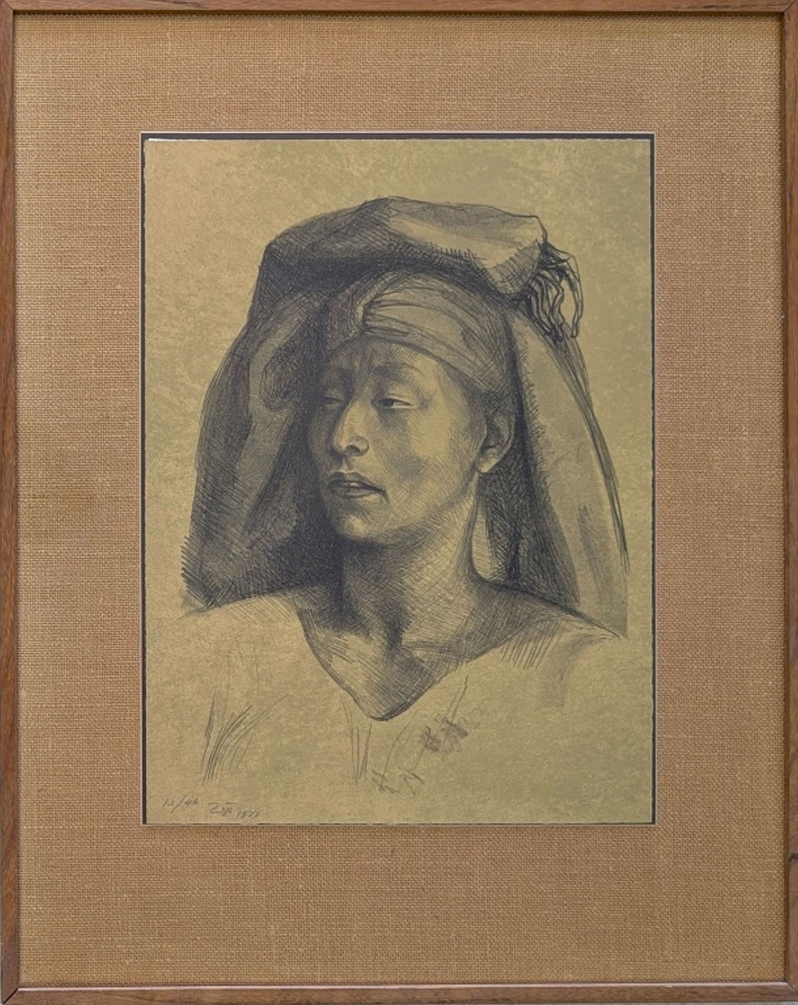 Francisco Zuniga "La Calera" Original Lithograph (1 of 8)