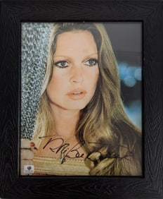 Signed Brigitte Bardot Color Photo 10 x 8", COA