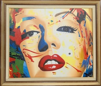Original in Manner of Andy Warhol "Marilyn"