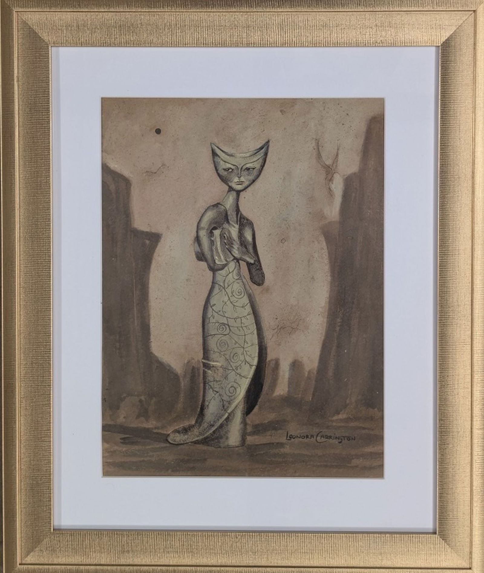 Original in Manner of Leonora Carrington 15 x 11" (1 of 10)
