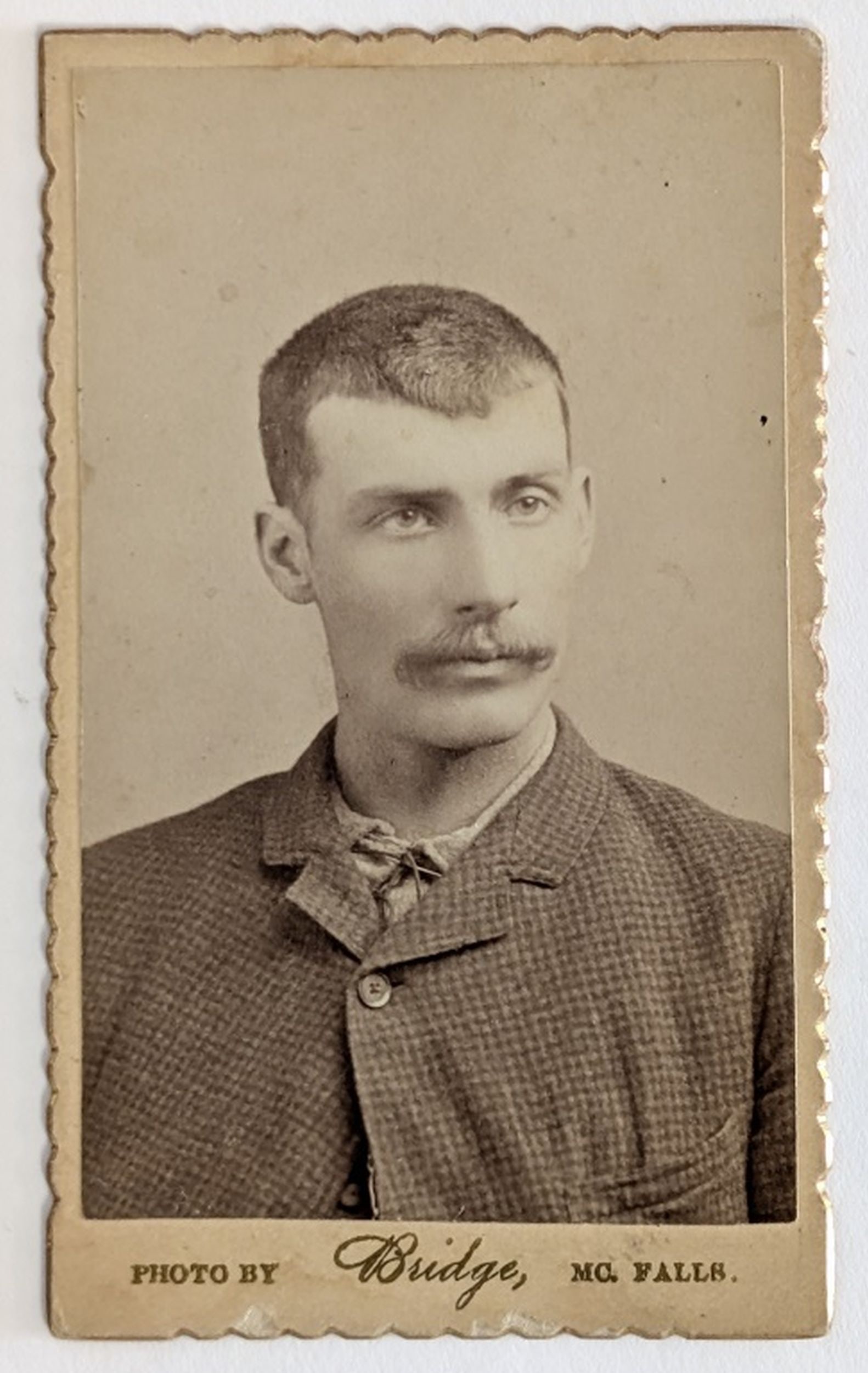 Lawman/Gunfighter James Masterson CDV Signed (1 of 10)