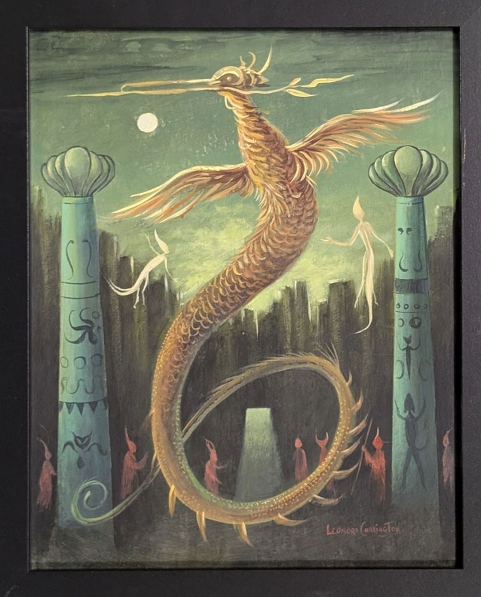 Original in Manner of Leonora Carrington 11 x 9" (1 of 12)
