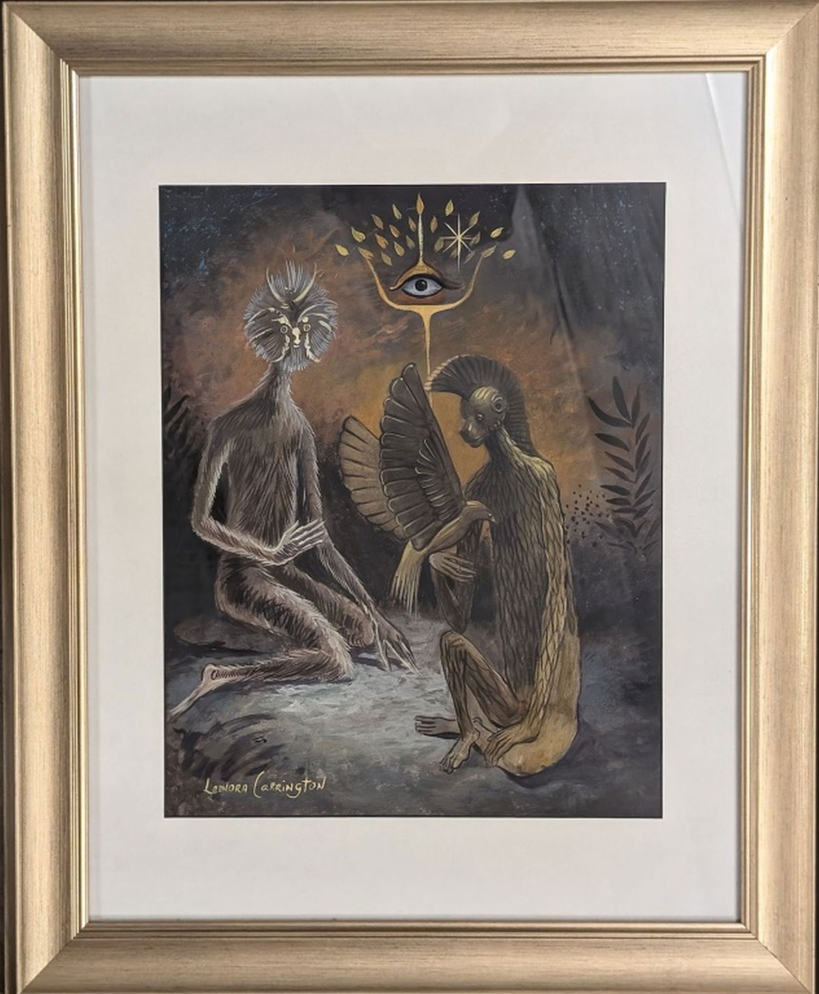Original in Manner of Leonora Carrington 13 x 10" (1 of 9)