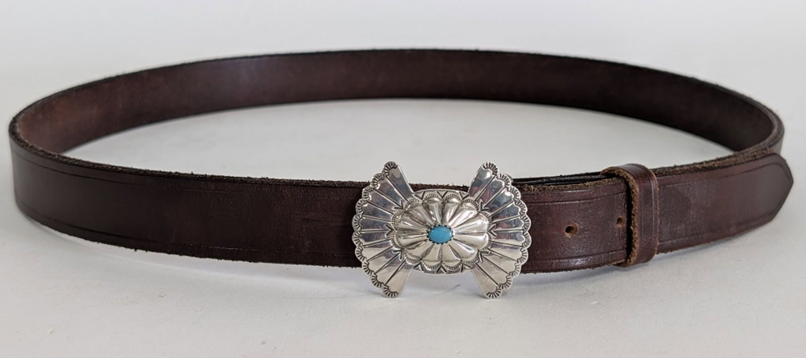De Chelly Sterling Silver, Turquoise, Belt (1 of 9)