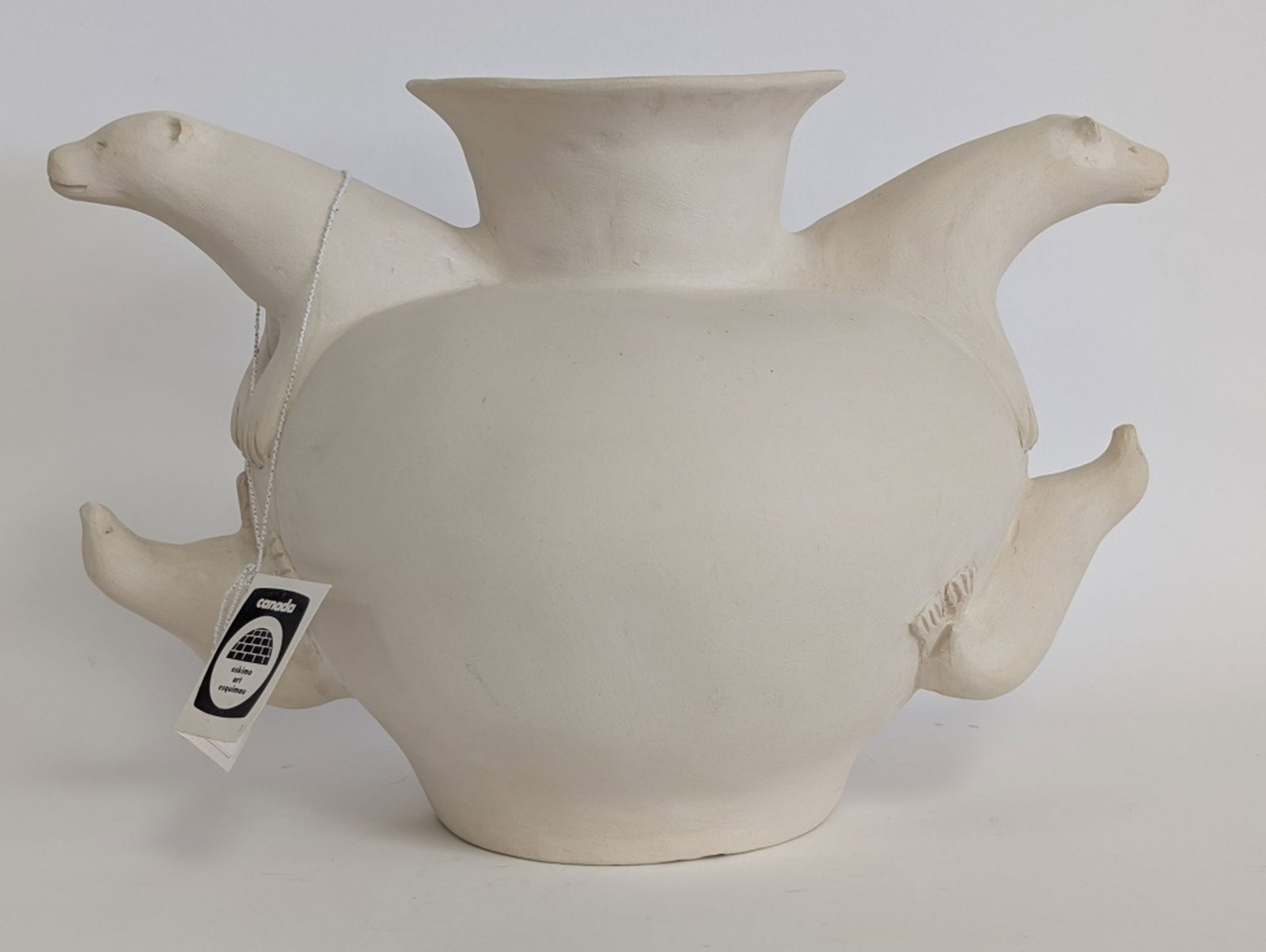 Lucy Sanertanut (Inuit) "Bears & Seals", 15"W (1 of 15)