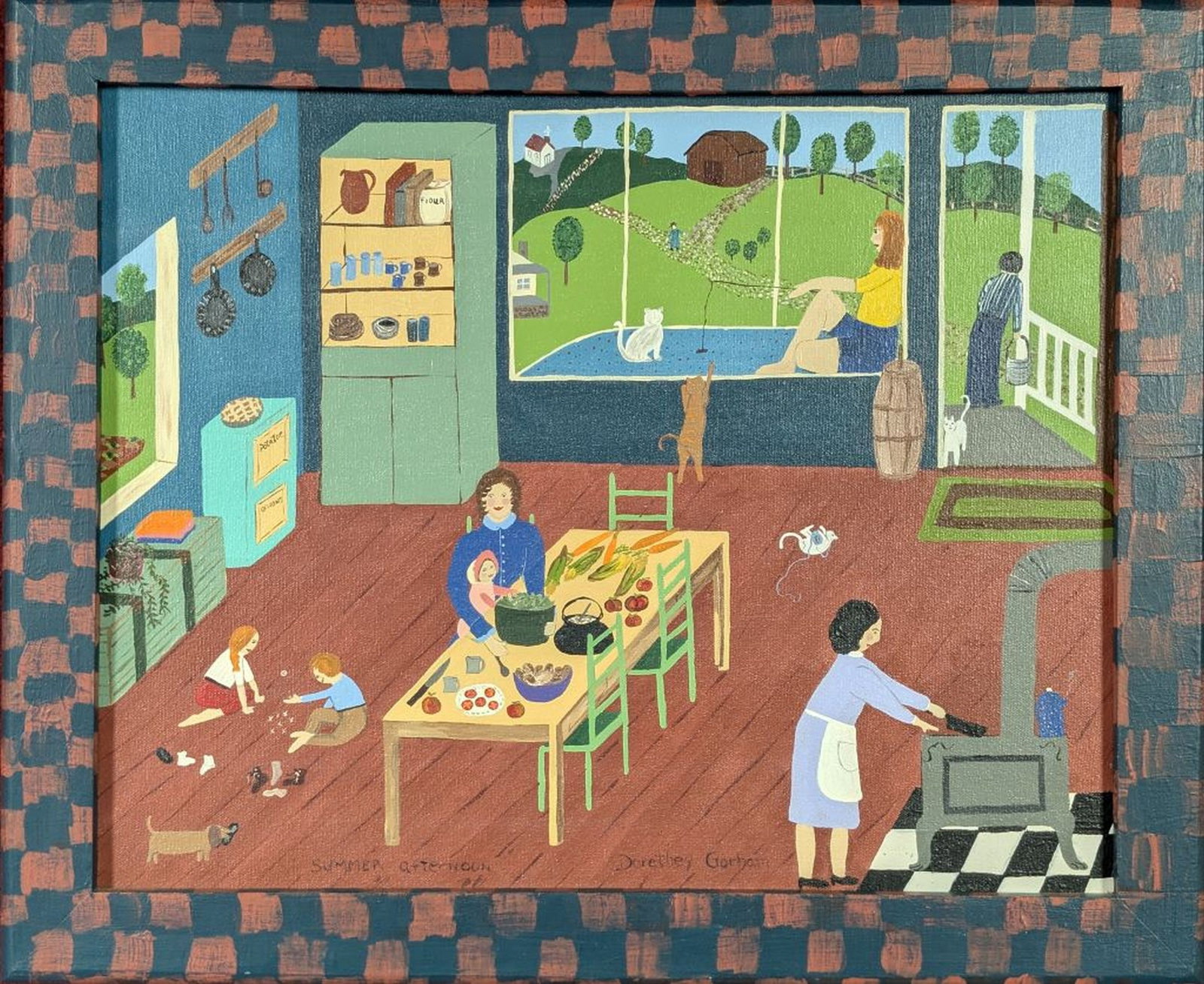 Dorethey Gorham Original "Summer Afternoon" (1 of 9)