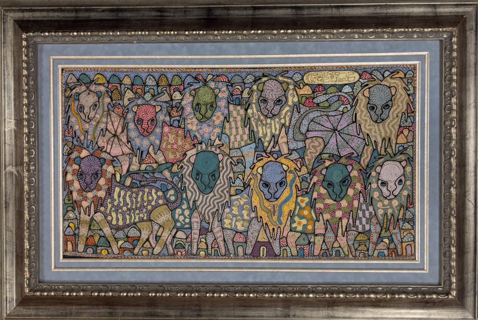 Chief Z.O. Nigerian "Lions" Tapestry (1 of 7)