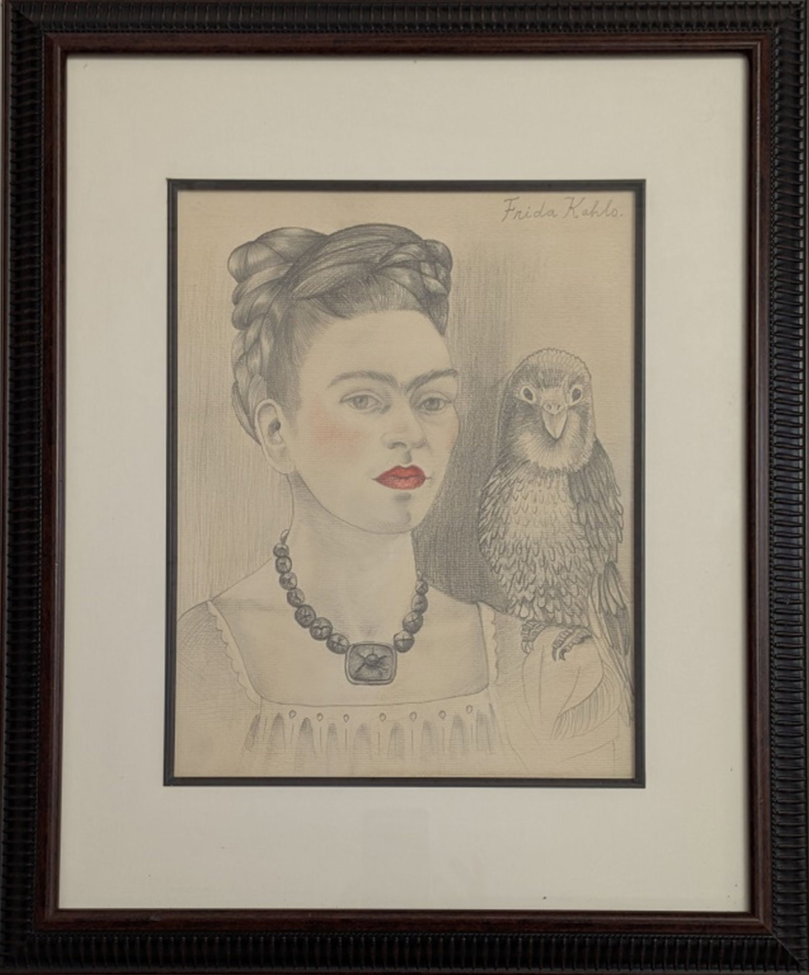 After Frida Kahlo Original Self Portrait (1 of 7)