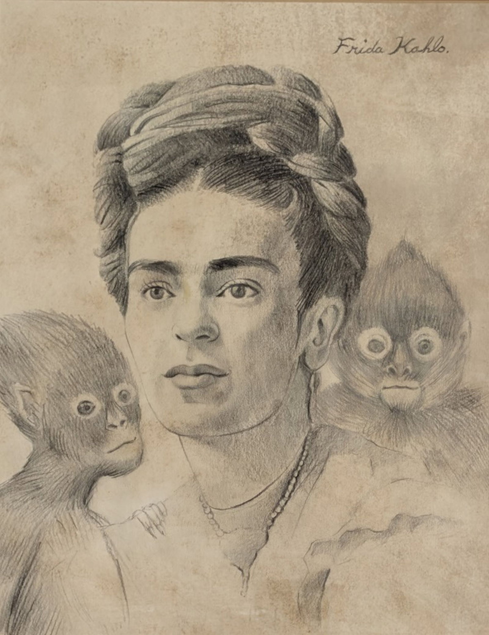 After Frida Kahlo Original Self Portrait (1 of 6)