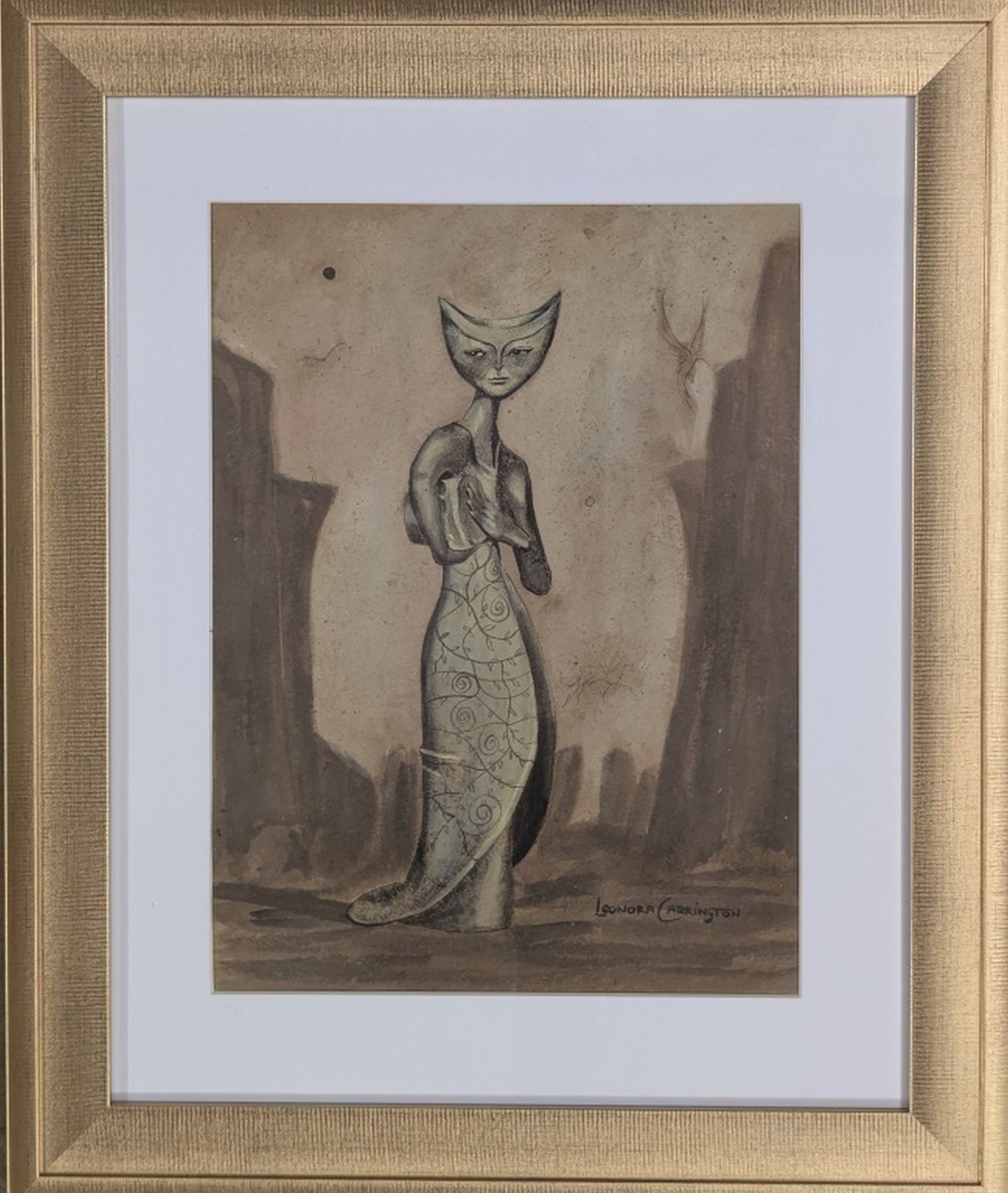 Original in Manner of Leonora Carrington 15 x 11" (1 of 10)