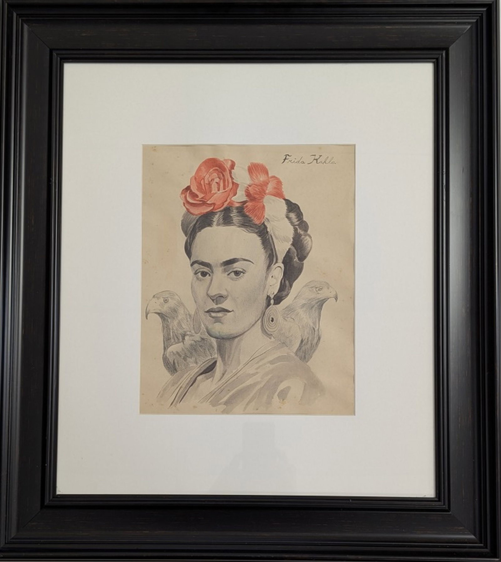 After Frida Kahlo Original Self Portrait (1 of 5)