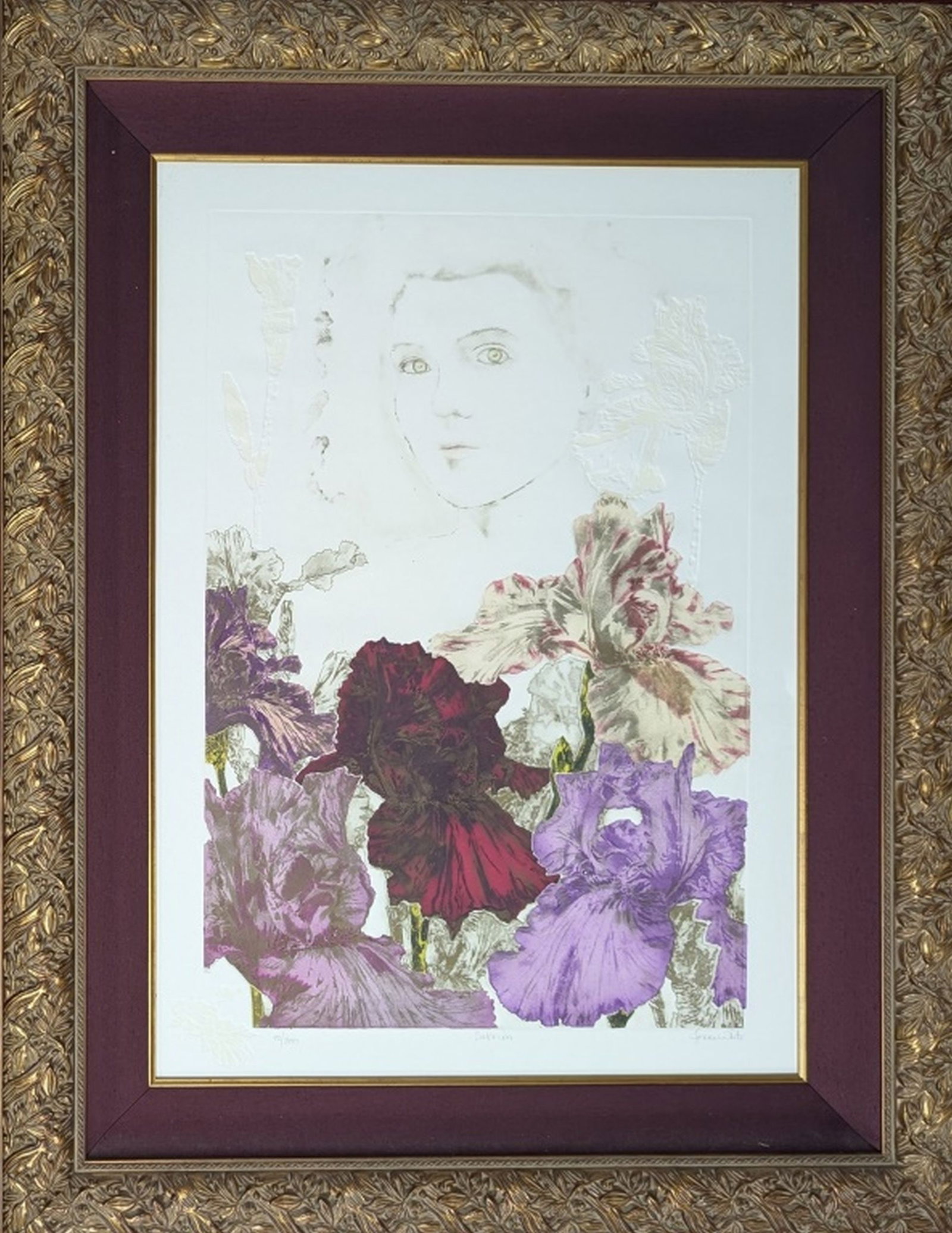 Jonna White "Sabrina" Embossed, Signed (1 of 10)