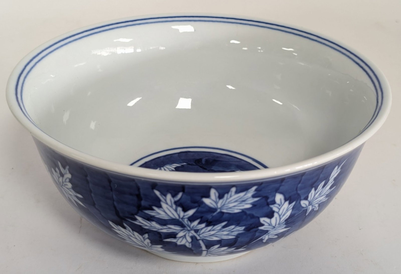 Antique Chinese Blue & White Porcelain Bowl 6"W (1 of 8)