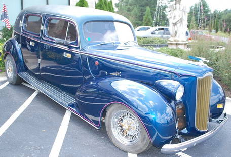 1940 PACKARD HOT ROD SEDAN: CUSTOM BUILT FROM THE WILSON ESTATE IN GRIFFEN GEORGIA,BIG BLOCK 400 FORD, TRANS C-6 FORD, LINCOLN REAR END, 4 WHEEL DISC BRAKES, POWERE STEERING, POWER WINDOWS, POWER SEATS, POWER TRUNK AND ANTENNA,G