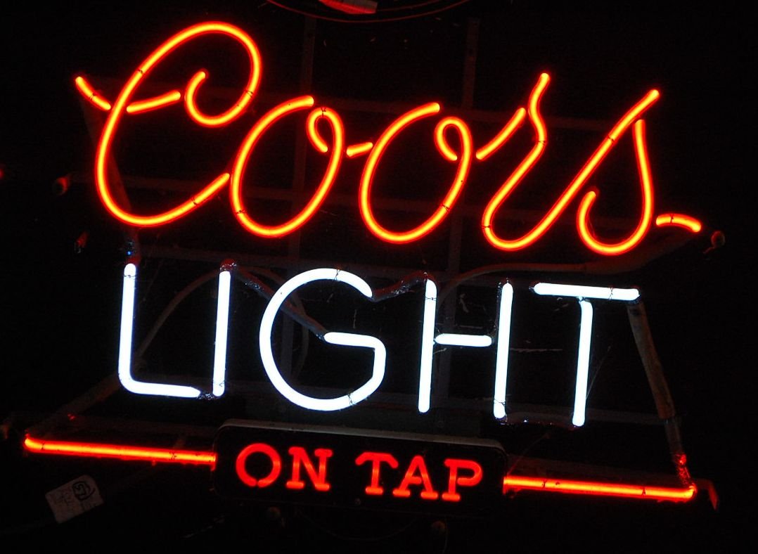 COORS LIGHT ON TAP NEON SIGN