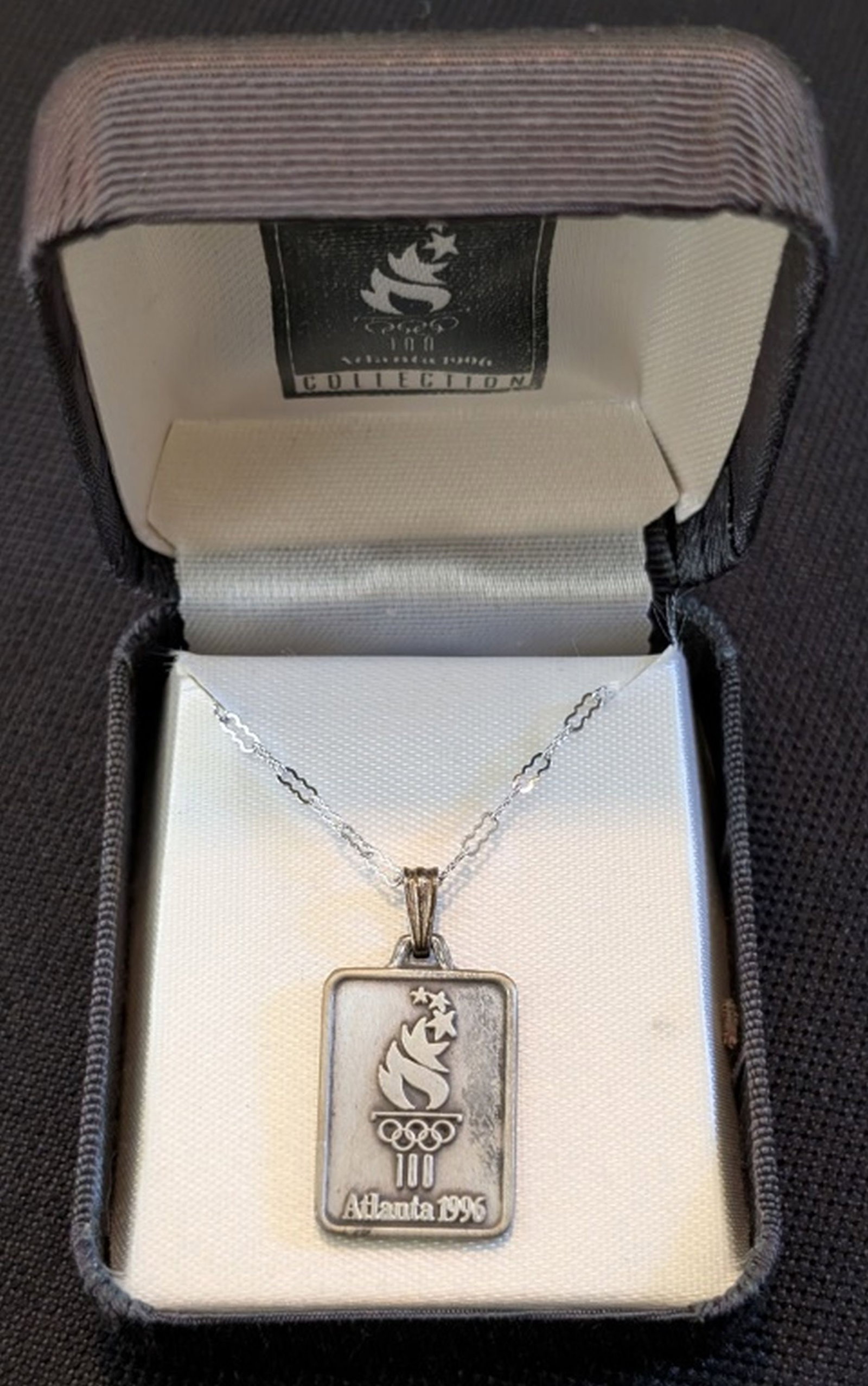1996 Sterling Pendant Necklace (1 of 8)
