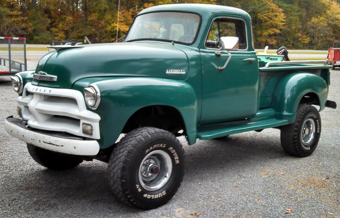 1954 CHEVY FOUR WHEEL DRIVE TRUCK - Nov 17, 2013 | Four Seasons Auction