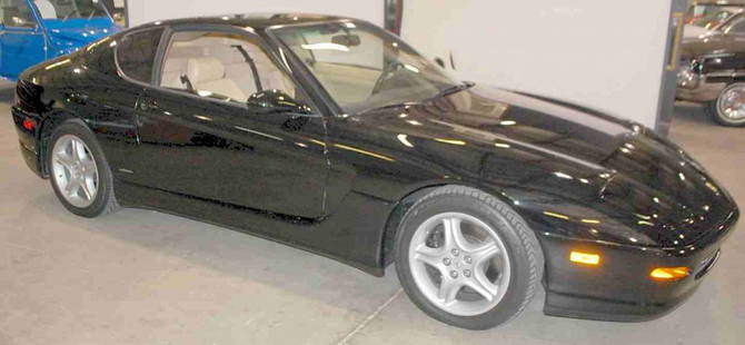 1999 FERRARI M 456 GTA COUPE: RUNS AND DRIVES,BEAUTIFUL BLACK EXTERIOR, CAMEL INTERIOR, SILENT V-12 ENGINE, AUTOMATIC TRANSMISSION, ONLY 17,200 MILES, LIKE NEW