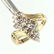 1310: 1 ctw Diamond 10K Gold Ring