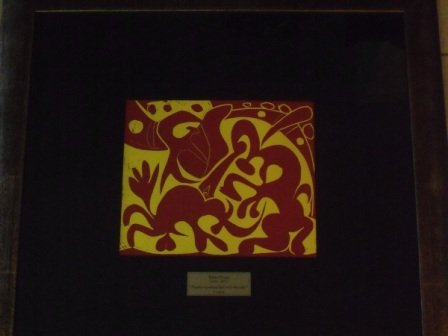 Picasso "Picador Goading Bull w/Matador" Linocut: Picasso "Picador Goading Bull w/Matador" Linocut EXTREMELY RARE!!!! This is an original Linocut printed in Germany by Fernand Mourlot. It is one of only 256 copies. Printed in 1963 under the supervisi