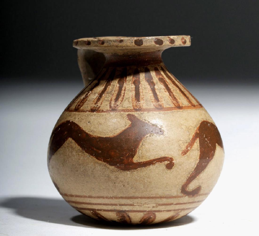 Greek Corinthian Pottery Aryballos - Running Dogs (1 of 7)